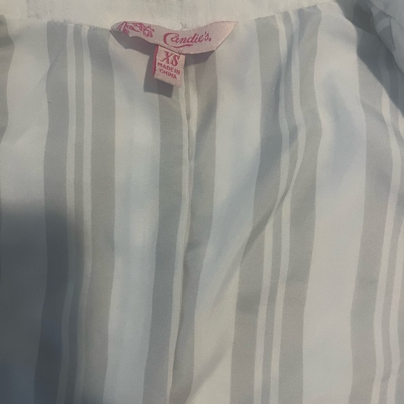 Candie’s White Blazer XS Junior’s - Picture 3 of 10